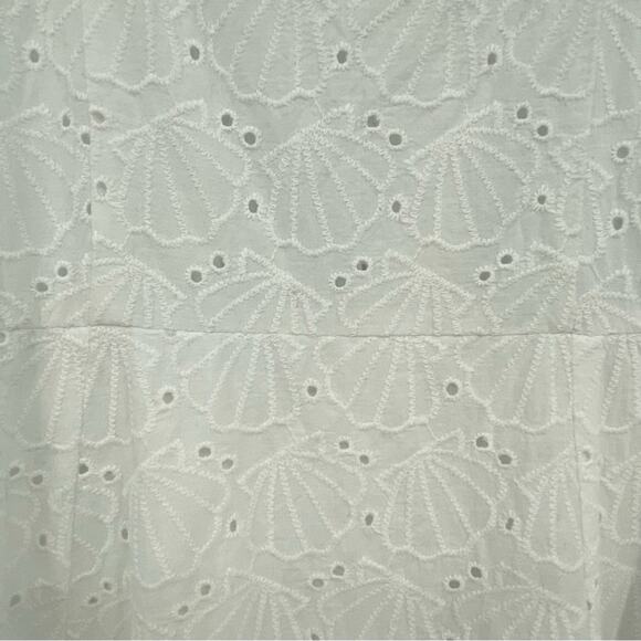 ASOS White Button-Front Mini Dress - Picture 7 of 11